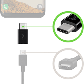 تبدیل شارژر میکرو به تایپ سی 2.0 | ارزانسرای موبایل آدنیس